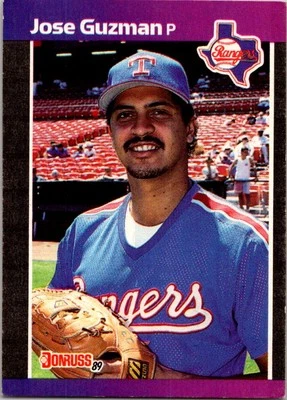 1989 Donruss #284b Jose Guzman - Image 1 of 2