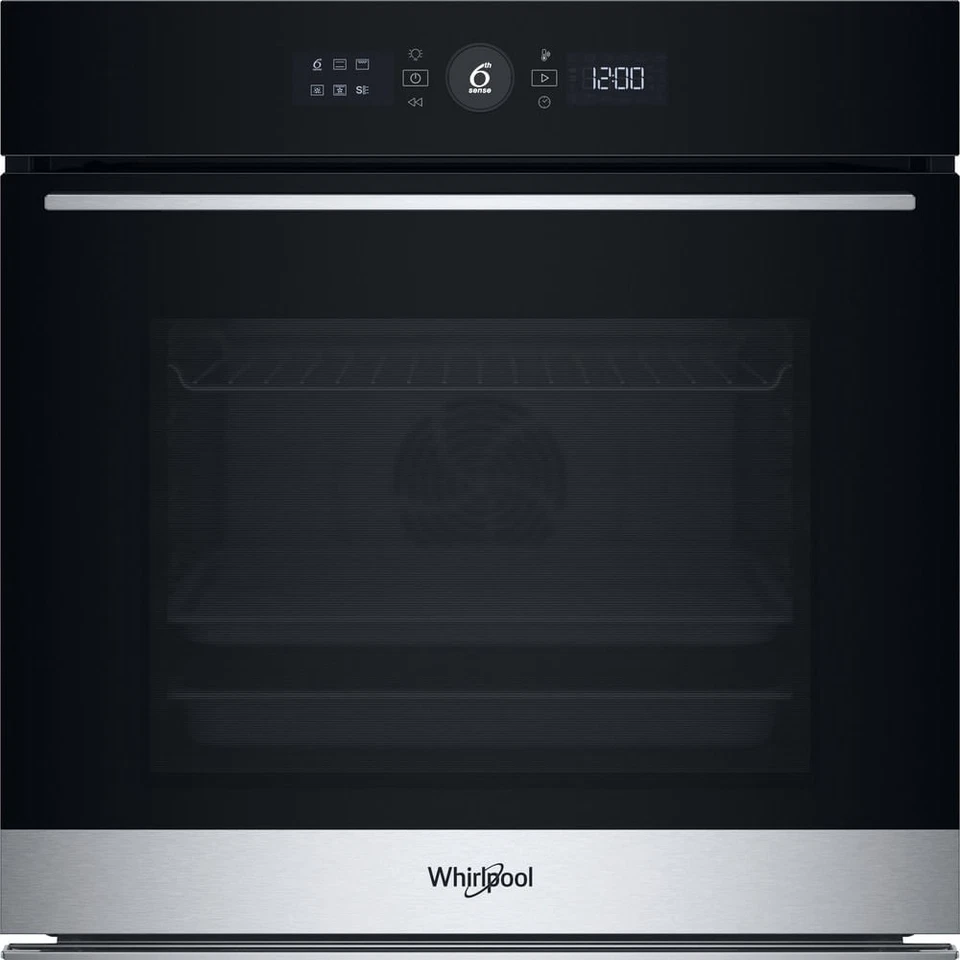 Whirlpool Forno incasso (73Lt) 6 SENSO WOI5S8HM0SXA Silver classe A (L60cm)