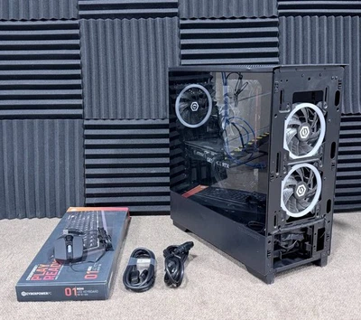 CYBERPOWERPC RYZEN 7 5700G RTX 3060 16GB 500GB+1TB W11H GAMING PC ✅ 🔥READ!! - Image 1 of 4
