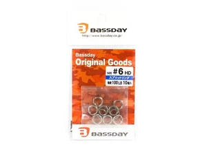 Bassday Split Rings Extra Heavy Duty Size 6 100lb (7064) - Picture 1 of 6
