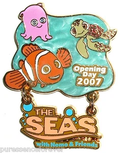 WDW The Seas with Nemo & Friends: Opening Day LE 1500 Pin  - Picture 1 of 1