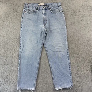 Vintage Gap Jeans Mens 36x30 Blue Easy Fit Denim 90s Baggy Loose Straight Y2K - Picture 1 of 13