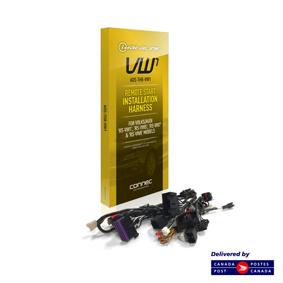 iDatastart ADS-THR-VW1 VW Volkswagen Audi 2006+ T-Harness - Image 1 of 1
