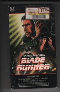 Nelson Slip Sleeve Blade Runner Vhs Brand New Factory Sealed - Picture 1 of 6