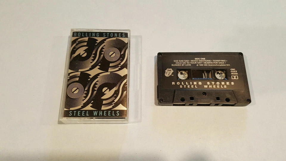 Rolling Stones - Steel Wheels - Cassette Tape - Image 1 of 1