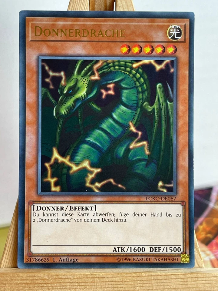 Donnerdrache LCKC-DE067 Ultra Rare Deutsch NM YUGIOH - Bild 1 von 1