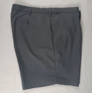 Men's Croft & Barrow Quick Dry Flat Front Shorts Casual Grey Size 48 NWT - Picture 1 of 4