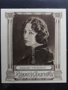 No.10 PAULINE FREDERICK Cinema Stars - Edwards Ringer & Bigg EXMOOR HUNT 1923 - Picture 1 of 1
