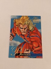 Family Reunions #33 Britanic Marvel Comics Trading Card 1995 Flair Ultra Annual