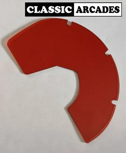 Data East Pinball Machine Guns And Roses "R" Ramp Cover RED COLORGUARD™ - Picture 1 of 4