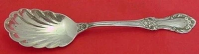 Wild Rose by International Sterling Silver Sugar Spoon Shell with Bowl 6 1/8"  - Image 1 of 2