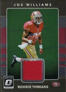 2017 Donruss Optic Rookie Threads #34 - Joe Williams Jersey - Picture 1 of 4