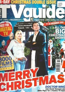 TOTAL TV Guide - Weihnachten 2005 - DOCTOR WHO Cover - David Tennant, Billie Piper - Bild 1 von 5