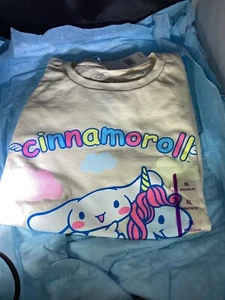 Men's Sanrio Cinnamoroll Short Sleeve Graphic T-Shirt - Beige XL - Picture 1 of 2