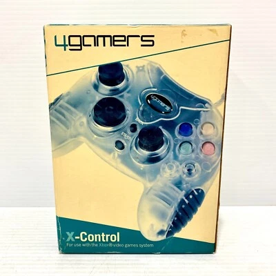 4Gamers X-Control For Xbox Original + Box - Tested & Working - Free Postage - Image 1 of 4