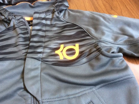 Nike KD Kevin Durant Boys Full Zipper Sweatshirt Hoodie Jacket Youth Sz 6 Cover