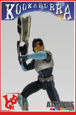 KOOKABURRA statue DRAGAN PREKO 32Cm Resine 2007 Attakus BD Crisse Mitric # NEUF - Photo 1/4