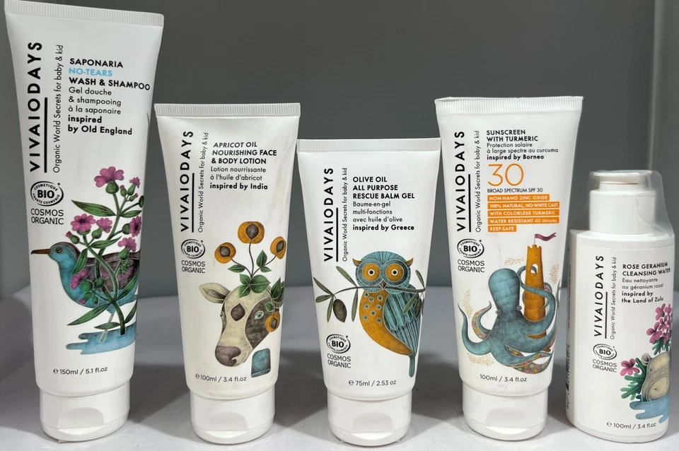 Productos orgánicos para el cuidado de la piel Vivaiodays para bebés y niños - ¡ELIGE EL ARTÍCULO! Foto 1 de 1