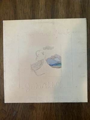 JONI MITCHELL Court and Spark LP VINYL RECORD EMBOSSED 1974 GATEFOLD  - Image 1 of 4