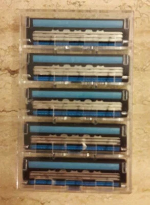 Triple Razor Blades + Titanium, Compatible with Vector - Contour - Atra, New  - Image 1 of 4