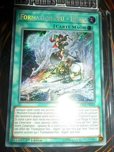 YU-GI-OH! STR SECRETE FORMATION FEU INGEN FIGA-FR020 NEUF EDITION 1 - Imagen 1 de 1