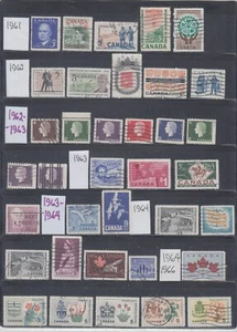 Kanada 1961-1969 eine meist gest. Sammlung schön und sauber - Bild 1 von 2