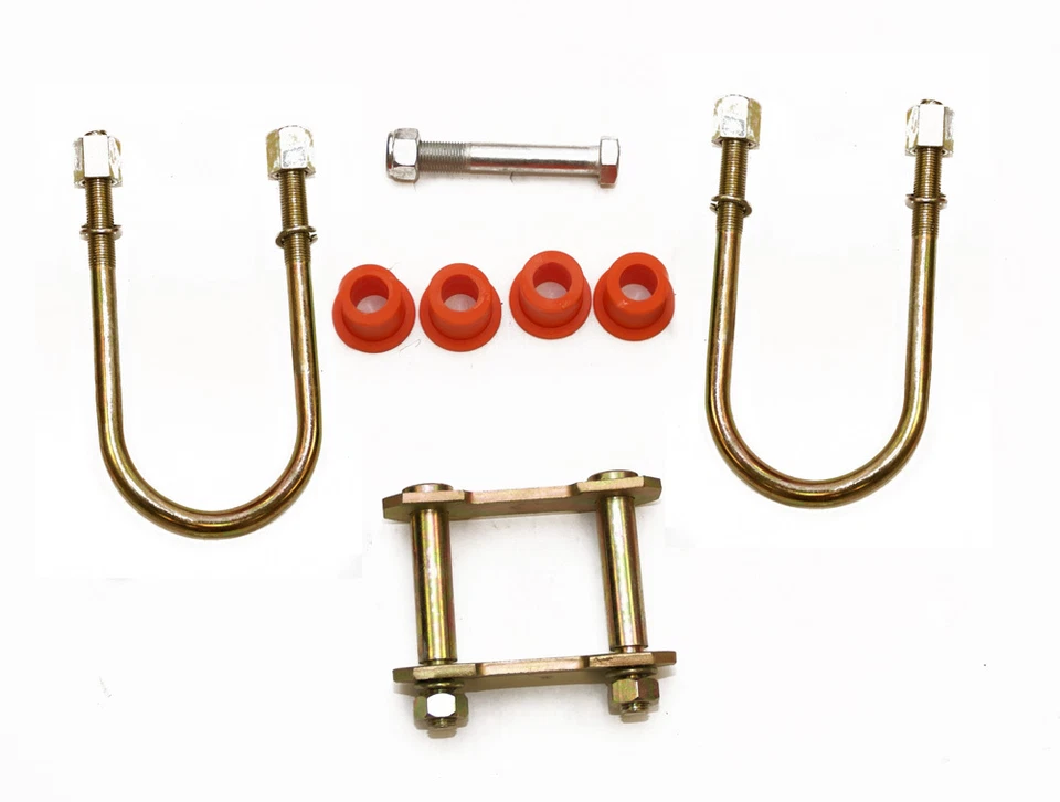 Комплект фитингов задней листовой пружины для пикапа Isuzu D-Max TFS85 3.0TD (2005>вкл.) 1 СТОРОНА - Изображение 1 из 1