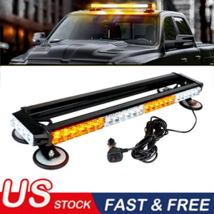 LED Emergency Strobe Rooftop Double Side Light Bar Traffic Advisor Flash Warning - Bild 1 von 13