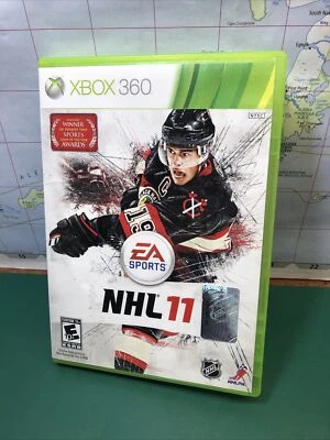 NHL Hockey 2011 NHL11 Xbox 360 Disc Case Booklet Used EA Sports Used - Image 1 of 4