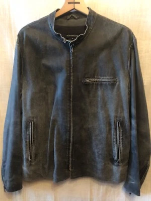 club monaco leather jacket - Image 1 of 4