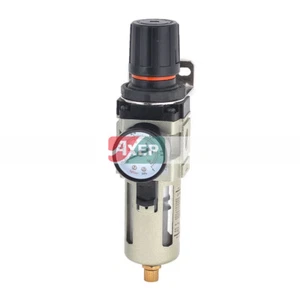 A● AW3000-03 1.0 MPa 21cm  Pneumatic Pressure Reducing Regulator w Bracket - Imagen 1 de 3