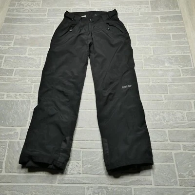 AFRC Pants Womens 6 Black Waterproof Breathable Mesh Lined Gaiter Ski Outdoor - Image 1 of 4