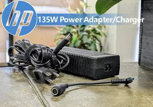 135W Adapter Charger for HP Spectre x360 Pavilion Gaming 15 17 15 ec0013dx - Picture 1 of 4