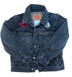 DISNEY -LEVI'S MICKEY MOUSE EX-BOYFRIEND TRUCKER JACKET boys size 4T - Picture 1 of 4