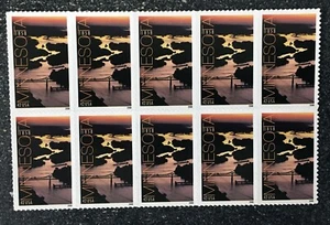 2008USA #4266 42c Minnesota Statehood - Block of 10 From Sheet - Picture 1 of 1