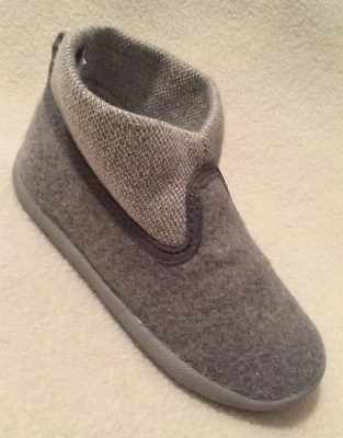 Hanna Andersson Tekla Botines Zapatillas Zapatos Gris Lana Fieltro talla 6 Mos Foto 1 de 4