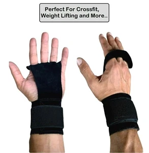 Workout Gloves Weight Lifting WOD Gym Crossfit Training Strap Exercise Men Women - Picture 1 of 12