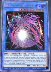 Yugioh Magician of Black Chaos Max TN19 Secret seltene limitierte Auflage Neuwertig - Bild 1 von 1