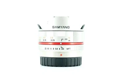 Samyang 7.5mm f/3.5 UMC Lens For micro Four Thirds - Silver - Image 1 of 3