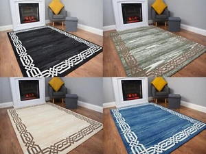 Modern Abstract Rugs Mats Large Small Hallway Runners Big Floor Area Carpet - Picture 1 of 6