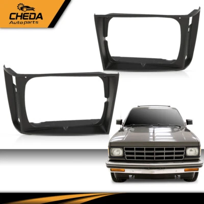 Juego de puertas de faros aptos para Chevrolet S10 Blazer 1982-1990 GMC S15 Jimmy diestro y derecho Foto 1 de 4