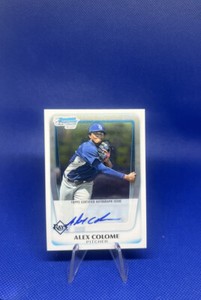 2011 Bowman Chrome Refractor Alex Colome Auto Rc ⚾️⚾️⚾️