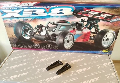  xray xb8 2017 luxury 1/8 nitro buggy front upper a arm  - Image 1 of 2
