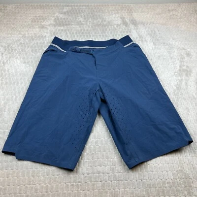 Fox Attack Mens 34 Blue Mountain Biking Water Shorts Outdoors Belted - Image 1 of 4