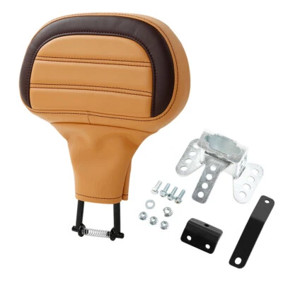 Kit de montaje de almohadilla de respaldo para conductor apto para Harley Road Street Glide 88-23 Foto 1 de 3