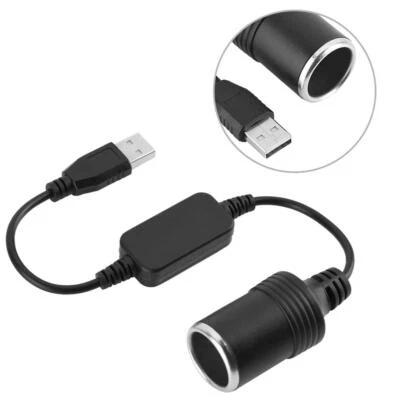 MARQUE/GÉNÉRIQUE Port USB vers 12V allume-cigare pour voiture Adaptateur d'alimentation Câble