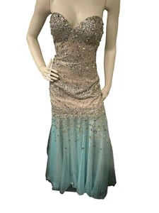 Abito a sirena di Terani Couture taglia 6 abito da ballo formale ritorno a casa ballo - Foto 1 di 6