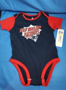 New England Patriots One Piece Outfit Baby Size 18 Months  NFL NWT - Picture 1 of 4