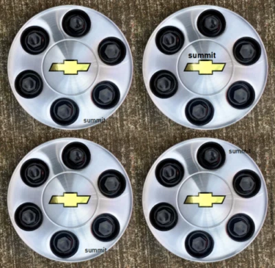 4pcs. AVALANCHE SILVERADO SUBURBAN 1500 TAHOE Wheel Hub Center Caps 9596341 - Image 1 of 3