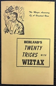 Sam Berland Venti trucchi con Wiztax - Foto 1 di 3